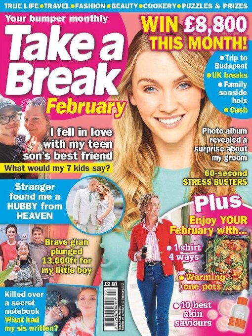 Title details for Take a Break Monthly by H BAUER PUBLISHING LIMITED - Available